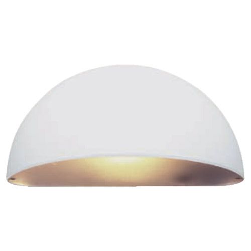[NOR-12-01] Luminaire  Applique E27 60W 230V blanc difuseur polycarbonate IP65 CL 1