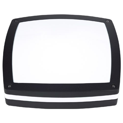 [LK-TO1961-02] Luminaire  Hublot aluminium noir G24q3 2x26W 230V Classe I IP54