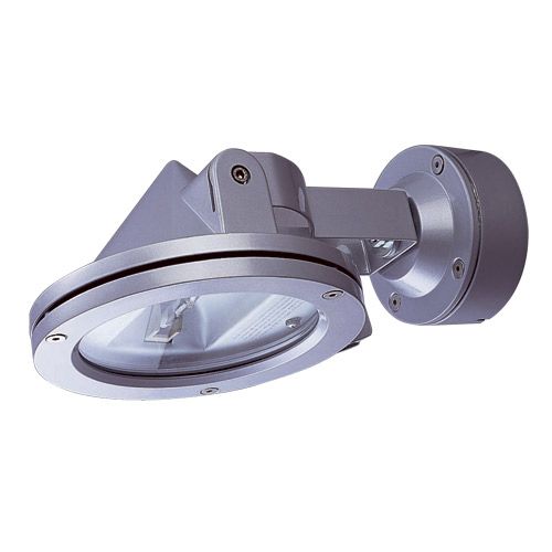 [LK-XF8028-2] Luminaire  Projecteur Halogene noir R7s 78mm 150W IP65 Patère 230V