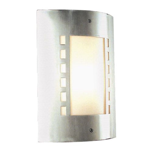 [LK-TL10121-09] Luminaire  Applique inox E27 60W 230V IP44