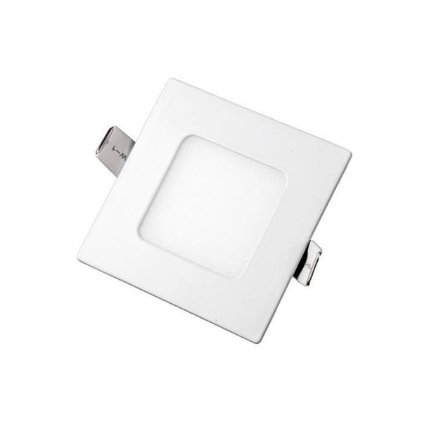 [FR-06405] Luminaire  Downlight LED encastrable carré blanc 4/5W 3000K