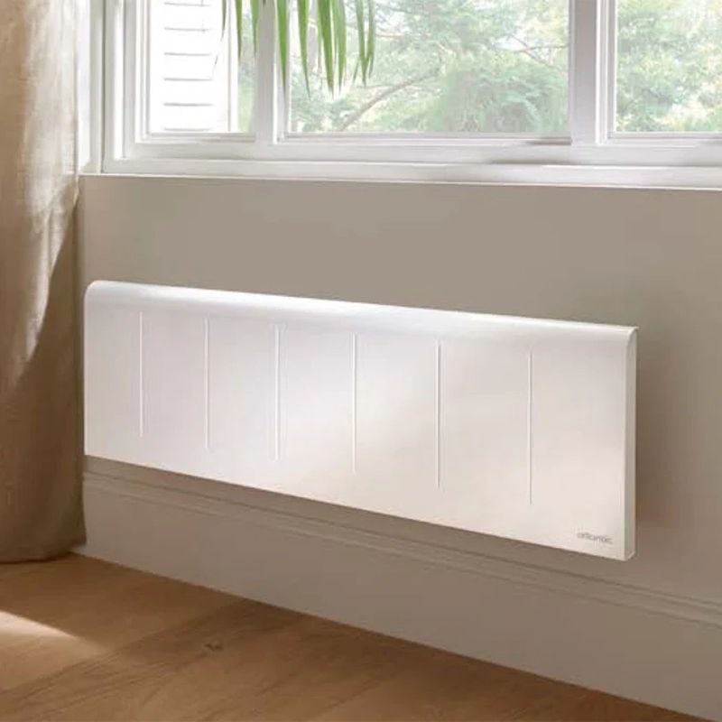 Radiateur connecté Nirvana Neo plinthe 1000W blanc