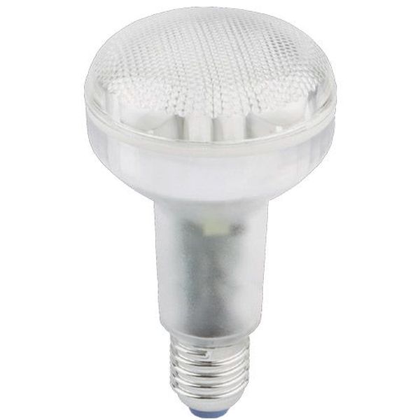[L-63016] Ampoule R63 Economique E27 13W 840 4000°K 230V Blanc Fluocompacte 230v