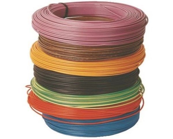 Fil Électrique H07VU 2.5 Rigide Violet - Couronne De 100M