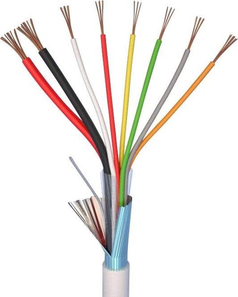 [CAB-2324] Câble Liycy Blindé 4X1 mm² - Couronne De 100M