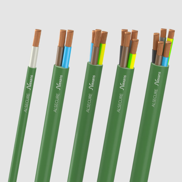 Câble De Sécurité Fr-N1 X1G1-U- 2X16 mm2 Vert Sans Halogène - Prix au mètre