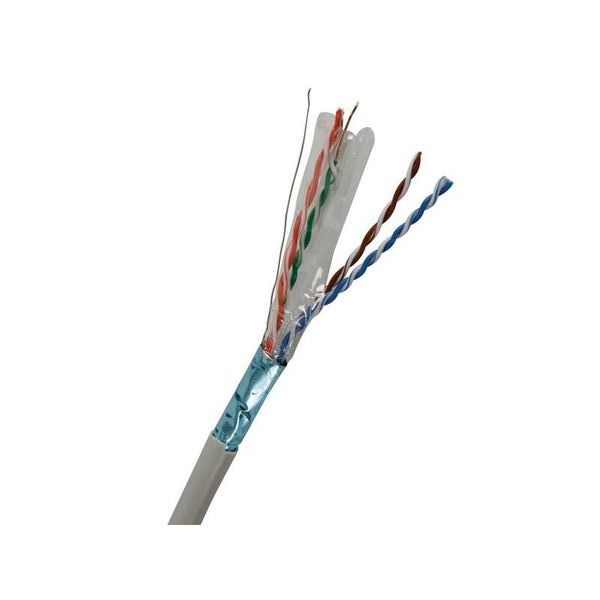 Câble S/Ftp - Blindé - 4 Paires Cat. 7 Pour Réseau Informatique - Touret De 500M