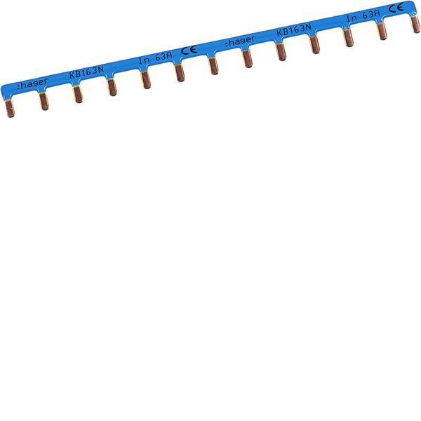 [HAG-KB163N] Elec Barre pont. 1p 10mm² n 13m KB163N