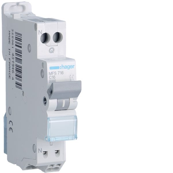 Disj. 1p+n 3ka c16a sanvis 1m MFS716 elec