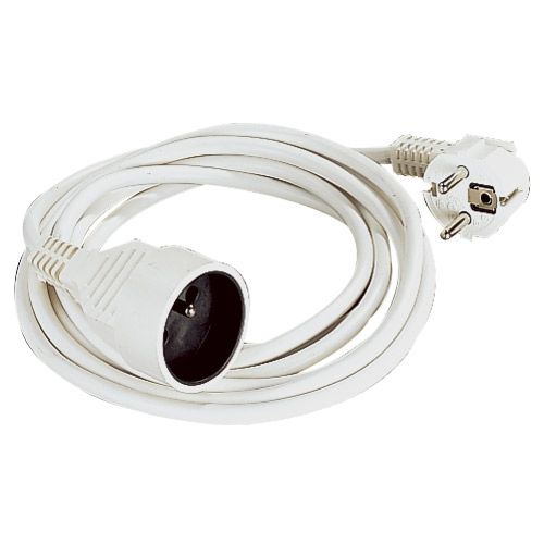 Prolongateur 10m 2p+t blanc 16 -36204 elec