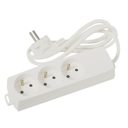 Bloc 3 pc+t a/cordon 1m 3g1mm2 -11108 elec