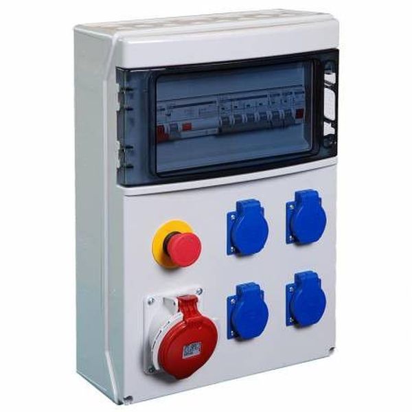 Coffret de distribution 4 pc / 1pc 3p+n+t 32a - GP31324 elec