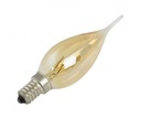 Lampe NR Flamme Coup de Vent 25W E14 Gold 230V