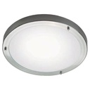 Luminaire  Plafonnier IP44 2x25W G9 230V acier brossé et verre