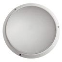 Luminaire  Hublot blanc E27 60W Platax Classe II IP55 230V