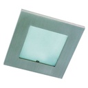 Luminaire  Spot Encastré fixe blanc 12V 20W (ampoule et alim non inclus)