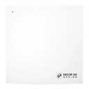 Aérateur extra-plat design, 80 m3/h, 10,7W, hygro et tempo réglable, D 100 mm