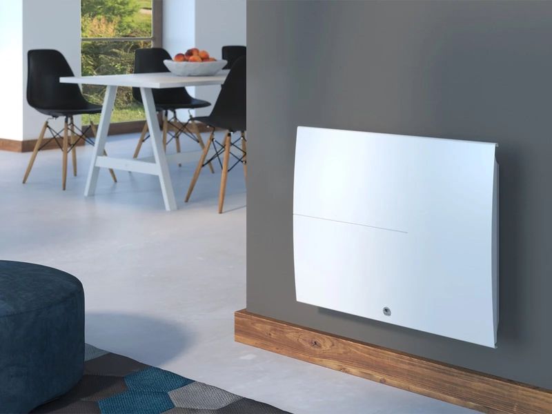 [THE-479315] Radiateur chaleur douce Ténérife horizontal blanc 1500W