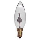 Ampoule Flamme Scintillante E14 Claire 3W 230V