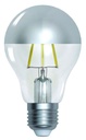 Ampoule Globe calotte argentée D125mm 42w -=60w- E27 230V