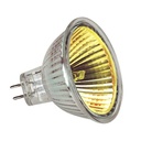Ampoule MR16 Jaune 50W 12V Flood 38° halogène couleur